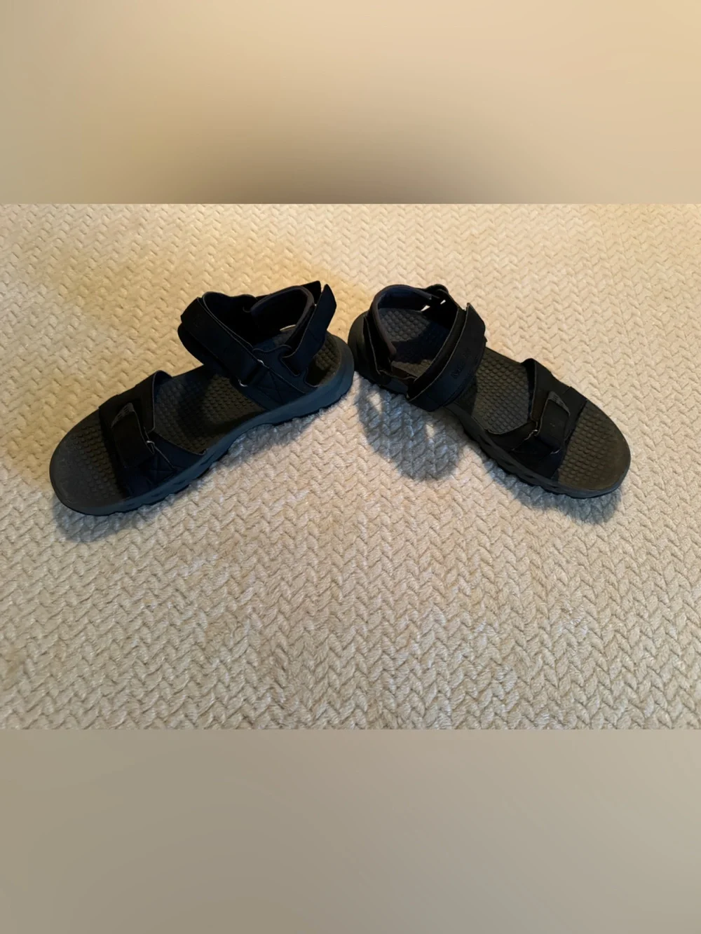 Merrell Men's‎ Cedrus Convert 3 hiking  Black Open-Toe Velcro Sport Sandals 11